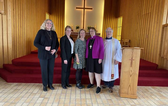 Biskup, prófastur, sóknarprestur og sóknarnefnd í Árneskirkju